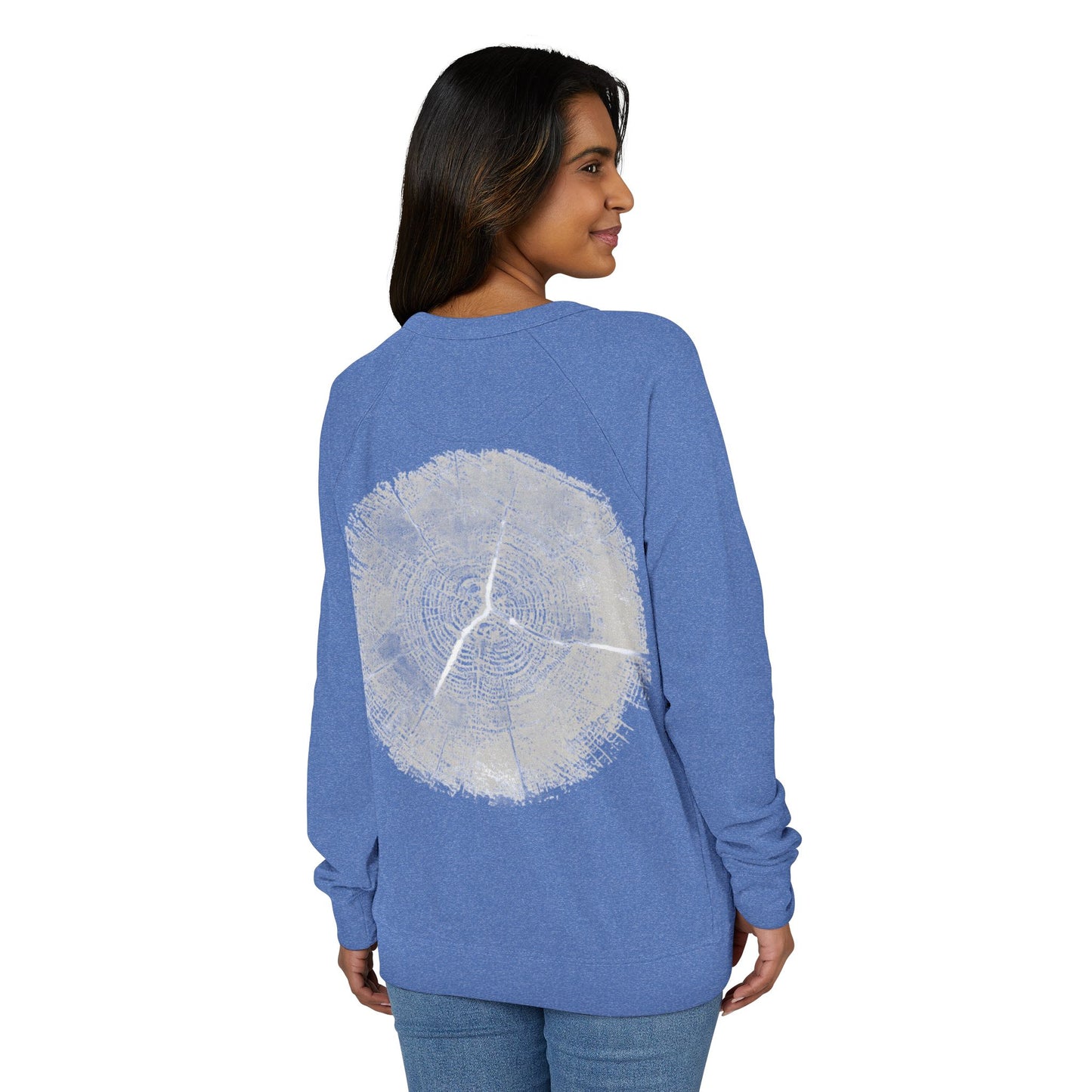 WOODCUT, Organic Nature Crewneck Sweatshirt, THE STORE by avalove