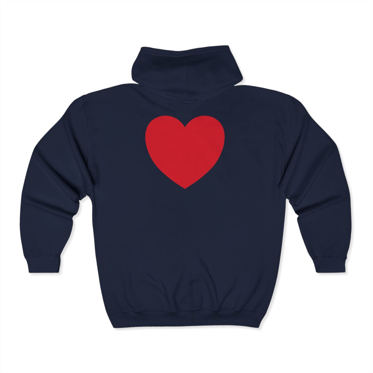 Have a Heart Heavy Blend™ Full Zip Hooded Sweatshirt- many colors