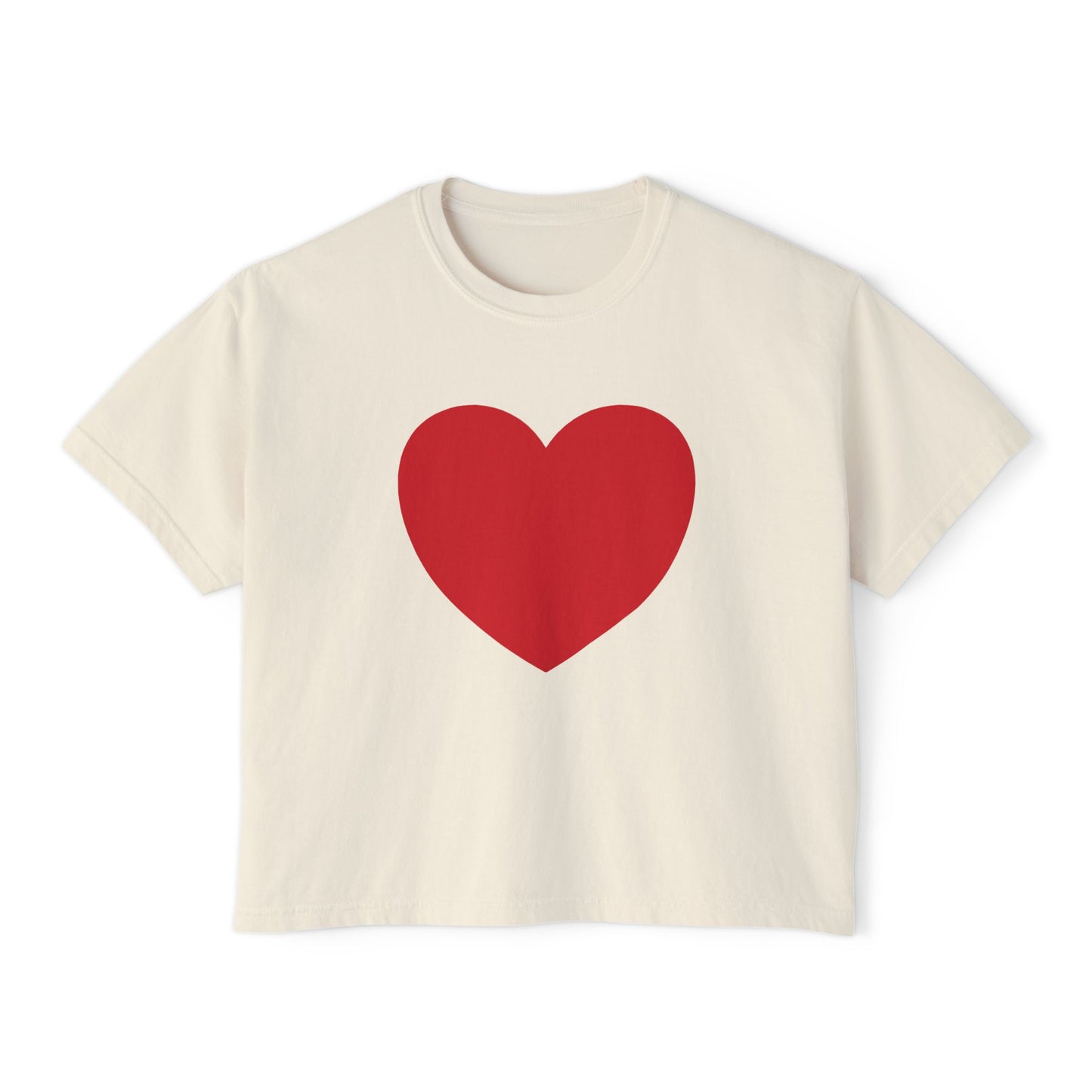 I Have a Big Heart Women's Boxy Tee- Many Colors