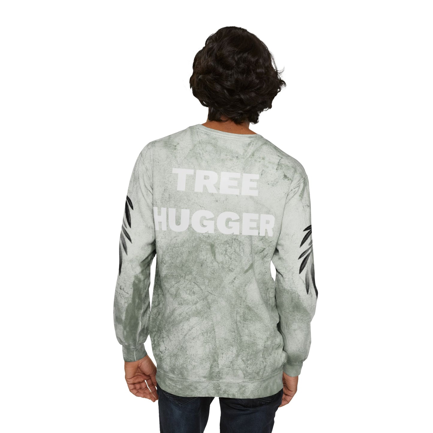 TREE HUGGER Unisex Color Blast Crewneck Sweatshirt