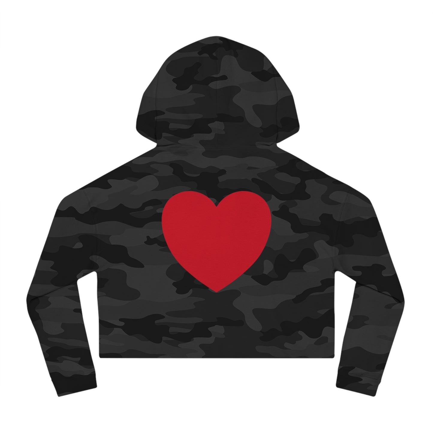 Have a Heart Women’s Cropped Hooded Sweatshirt- many colors