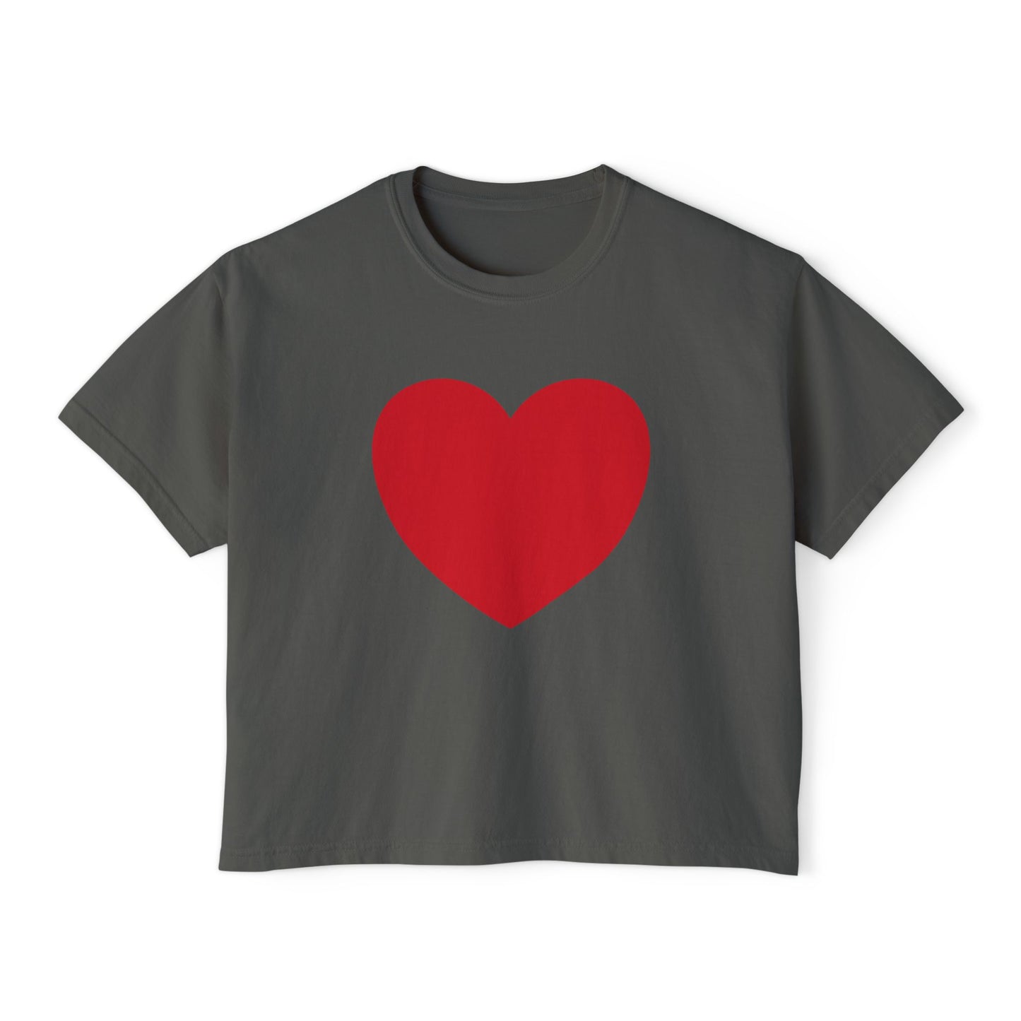 I Have a Big Heart Women's Boxy Tee- Many Colors