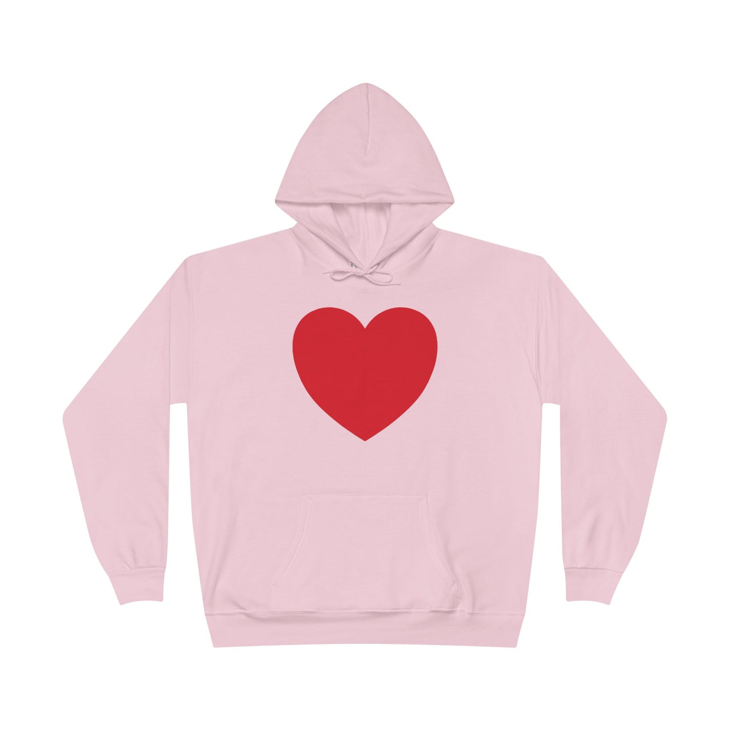 I WEAR MY HEART ON MY SLEEVE Unisex EcoSmart® Pullover Hoodie Sweatshirt