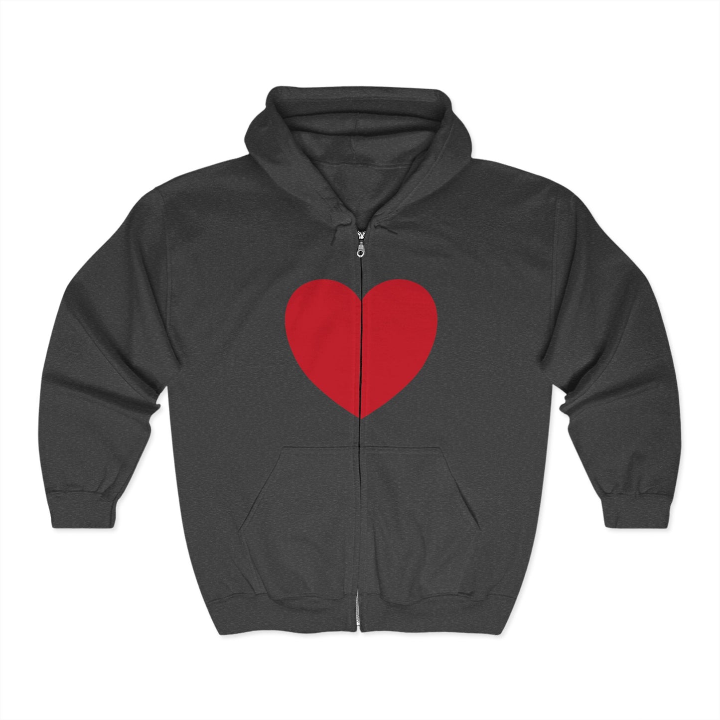 Have a Heart Heavy Blend™ Full Zip Hooded Sweatshirt- many colors