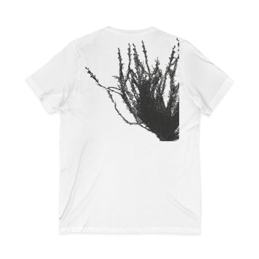 Sage Brush Print V-Neck Tee — THE STORE, by avalove