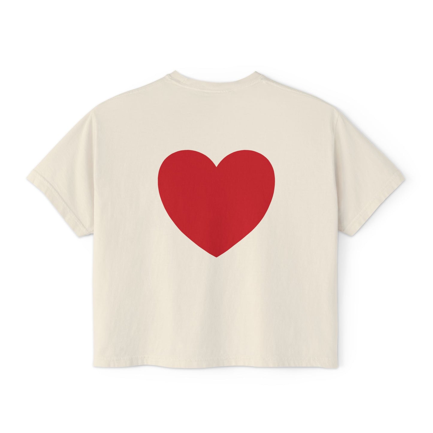 I Have a Big Heart Women's Boxy Tee- Many Colors