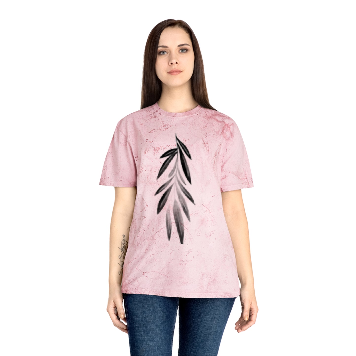 Medicine Leaf-Mono Tie Dye Tee- The Store by avalove