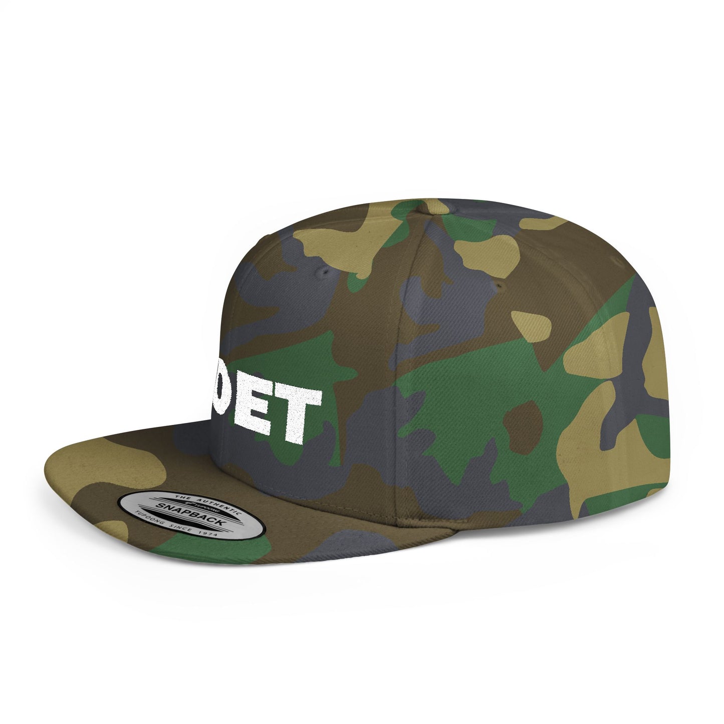 POET Flat Bill Snapback Hat