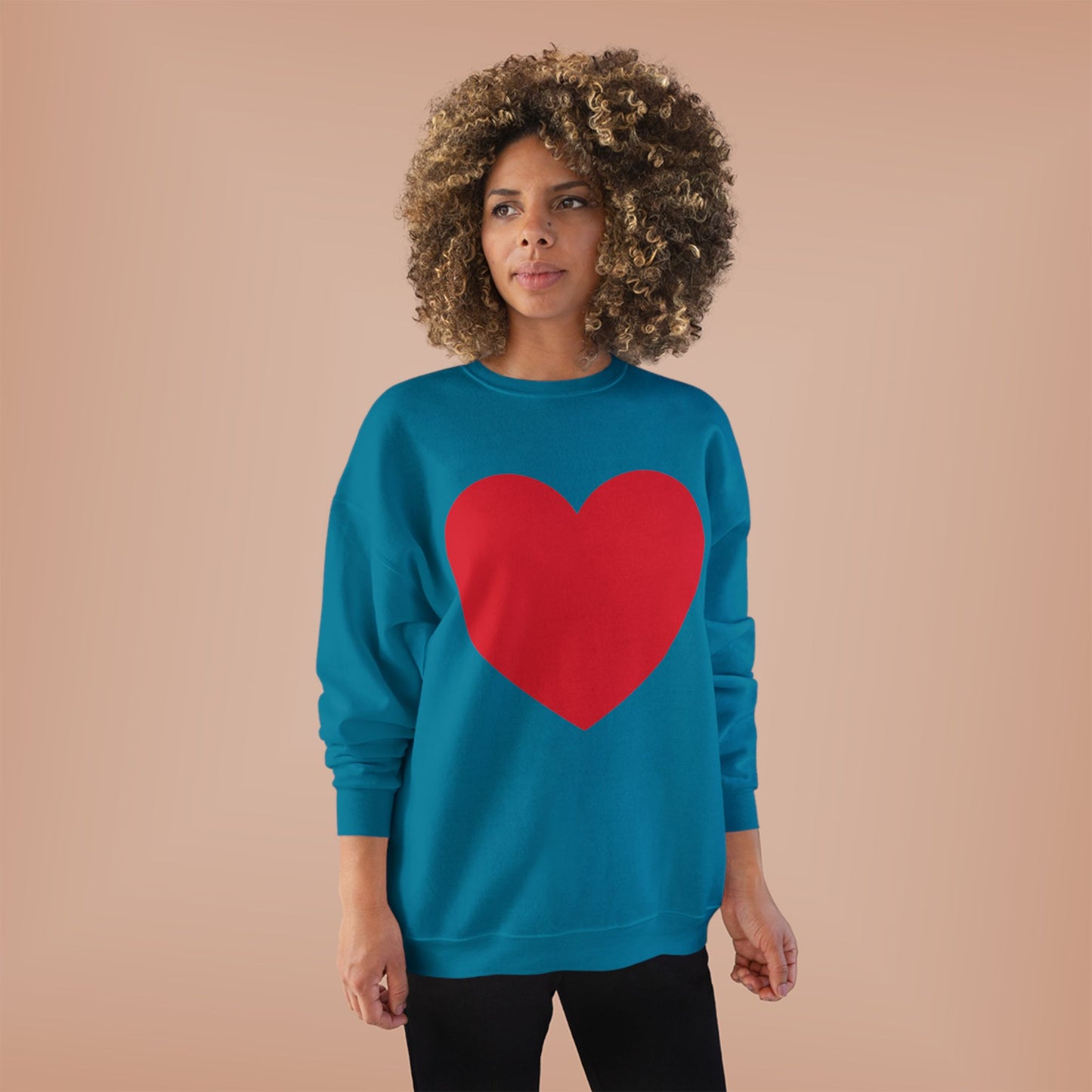 Have a Heart Unisex EcoSmart® Crewneck Sweatshirt- many colors