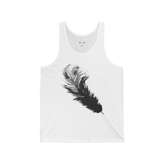 Writer's Quill Unisex Jersey Tank- The Store by avalove