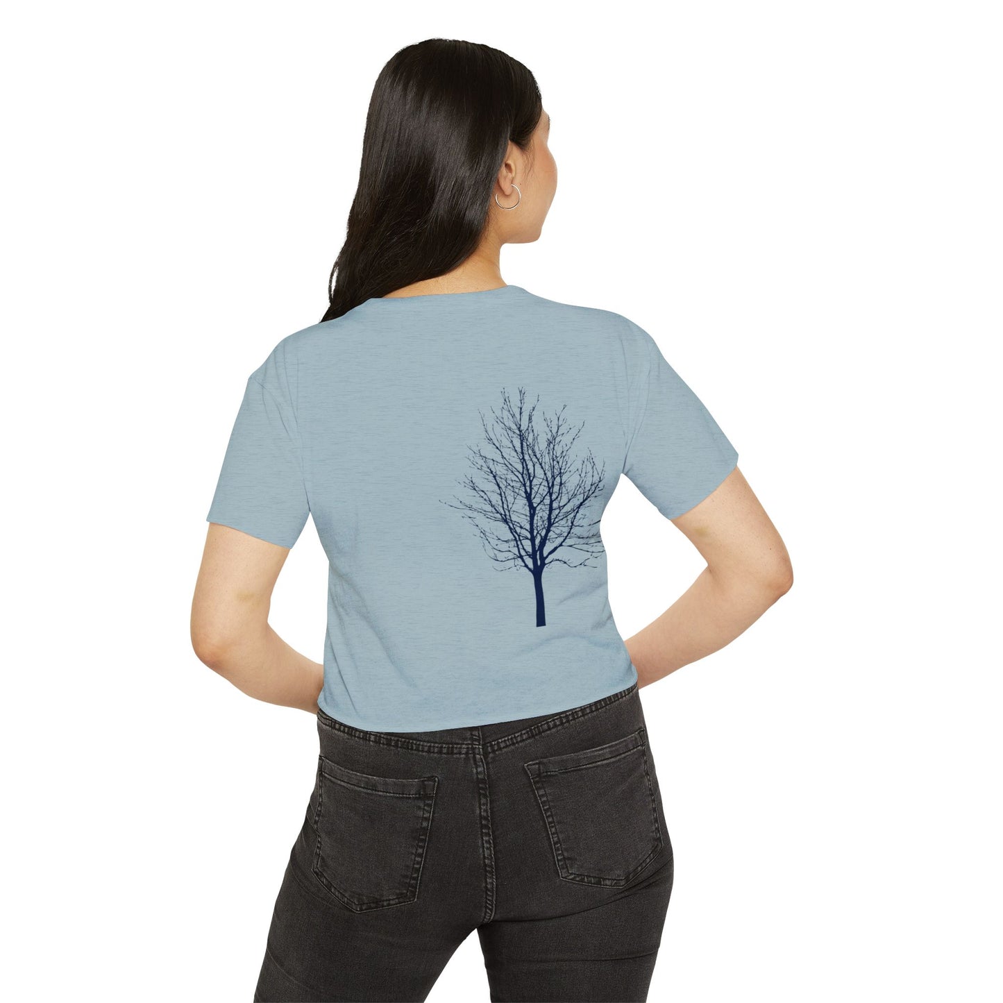 Single Tree Women's Festival Crop Top Tee- The Store by avalove