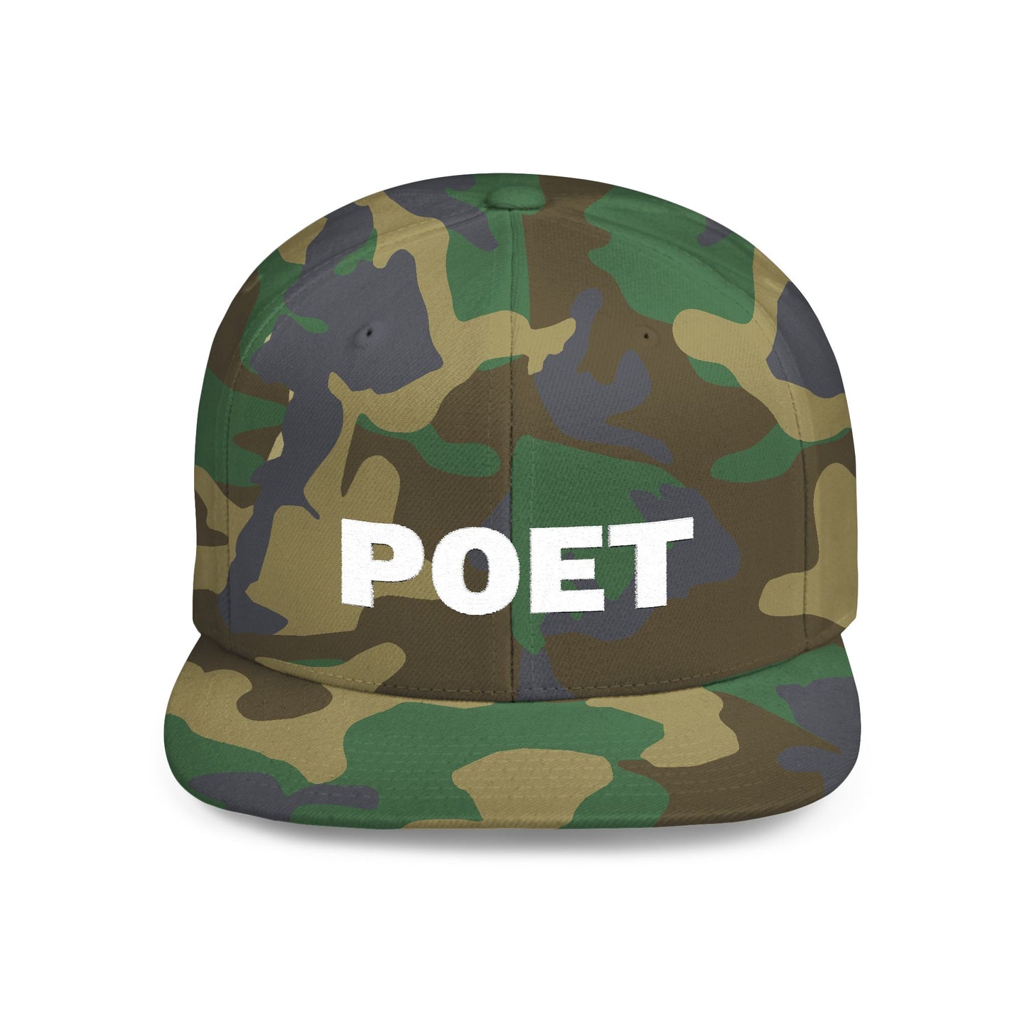 POET Flat Bill Snapback Hat