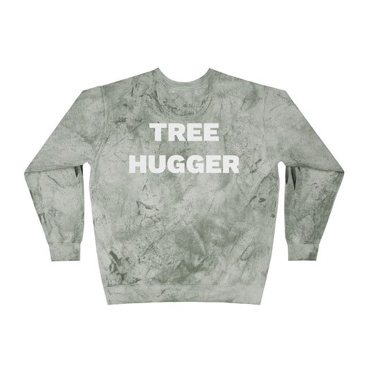 TREE HUGGER Unisex Color Blast Crewneck Sweatshirt