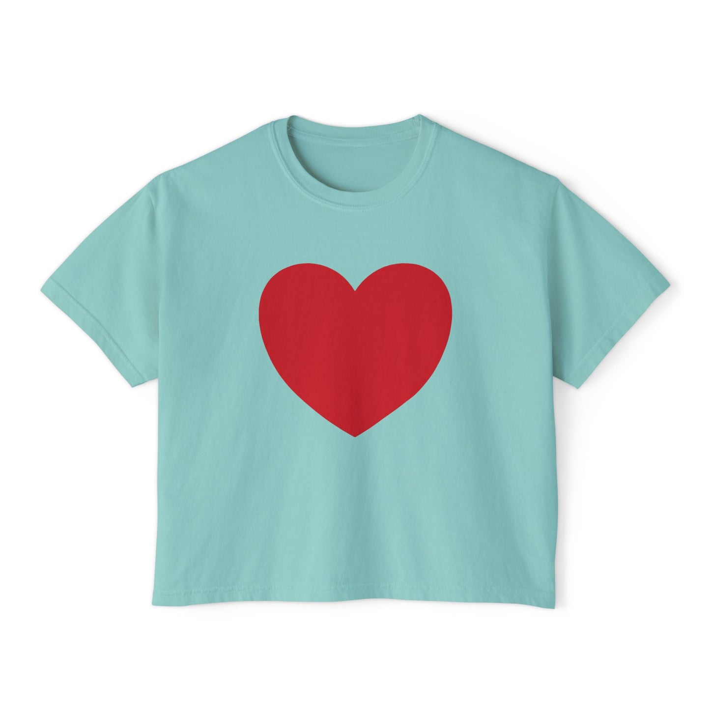 I Have a Big Heart Women's Boxy Tee- Many Colors