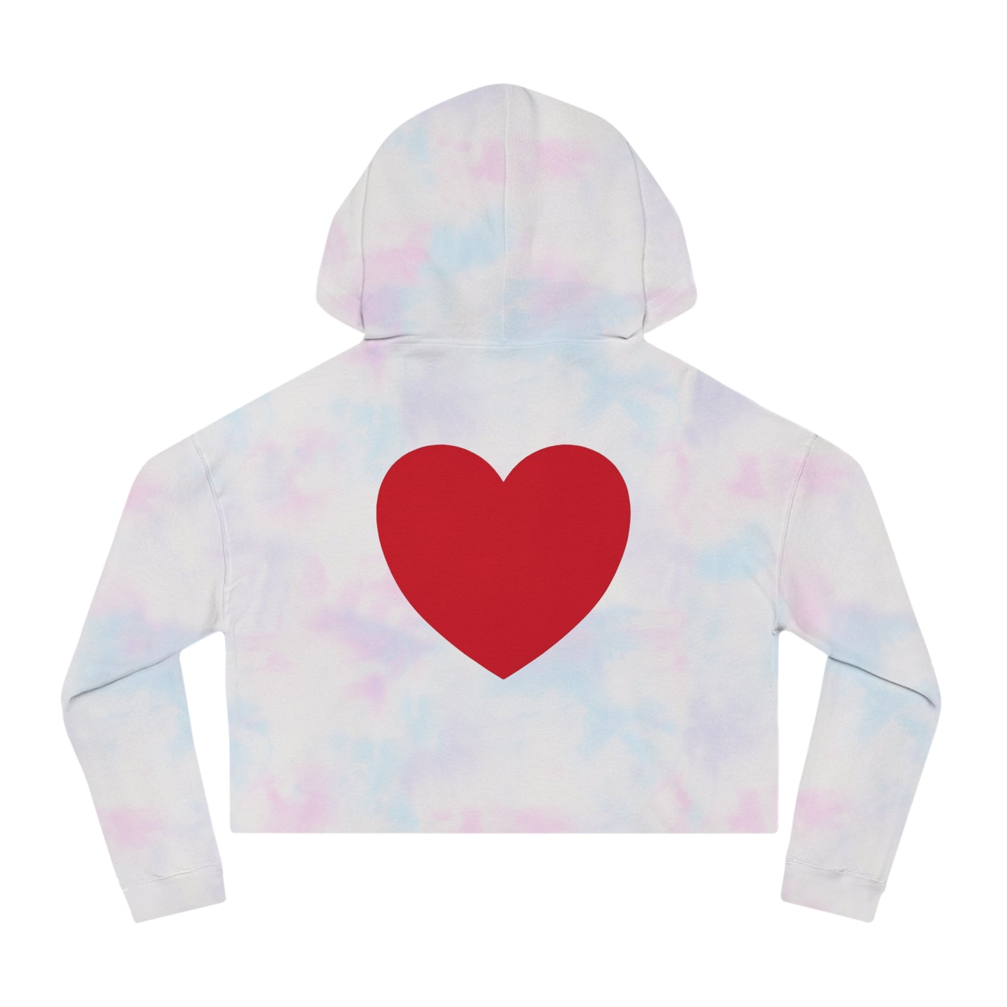 Have a Heart Women’s Cropped Hooded Sweatshirt- many colors