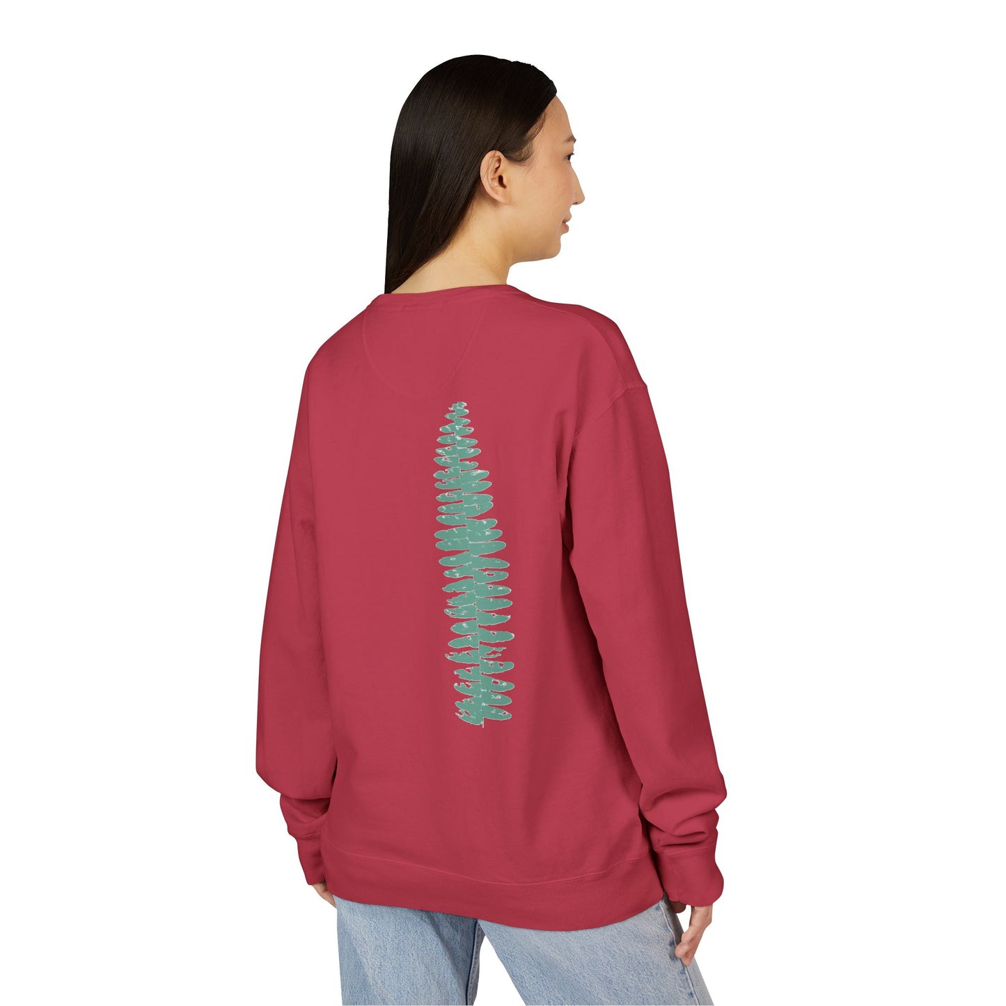 The Green Fern, Forest Bathing Sweatshirt, THE STORE, by avalove