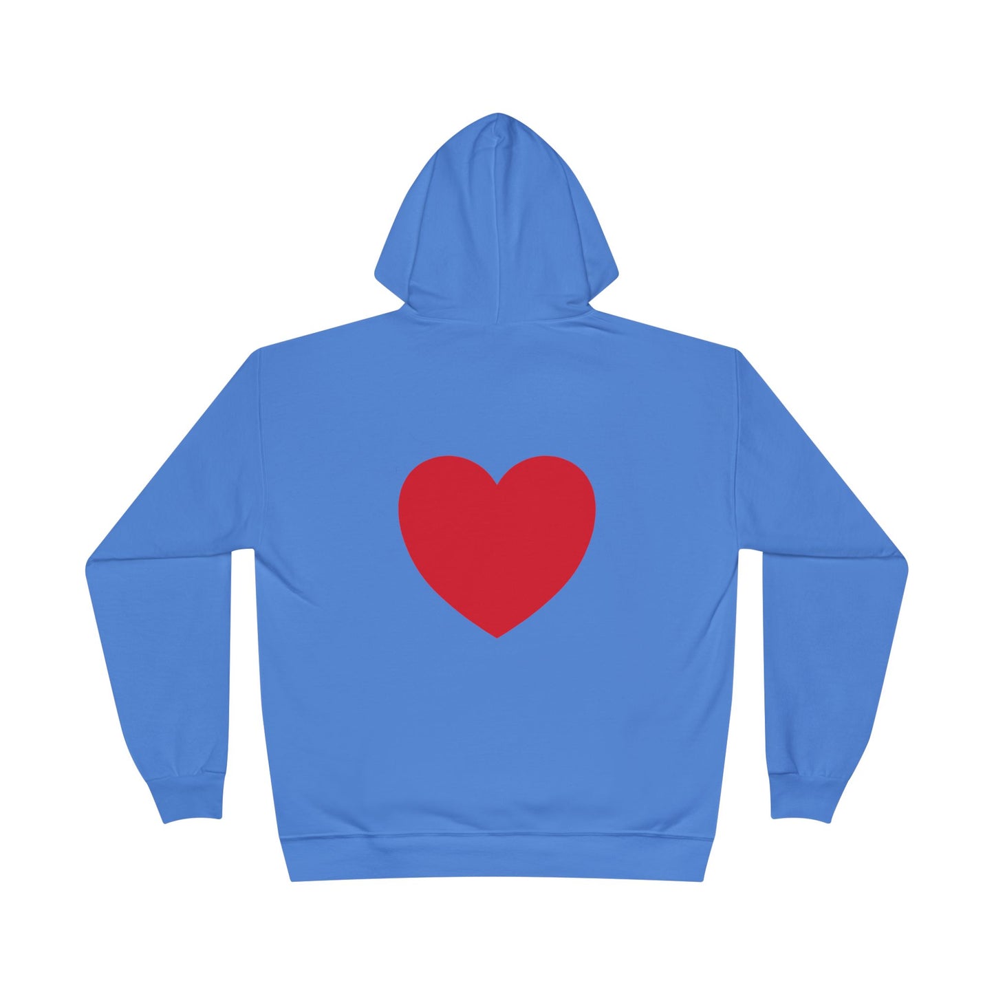 I WEAR MY HEART ON MY SLEEVE Unisex EcoSmart® Pullover Hoodie Sweatshirt