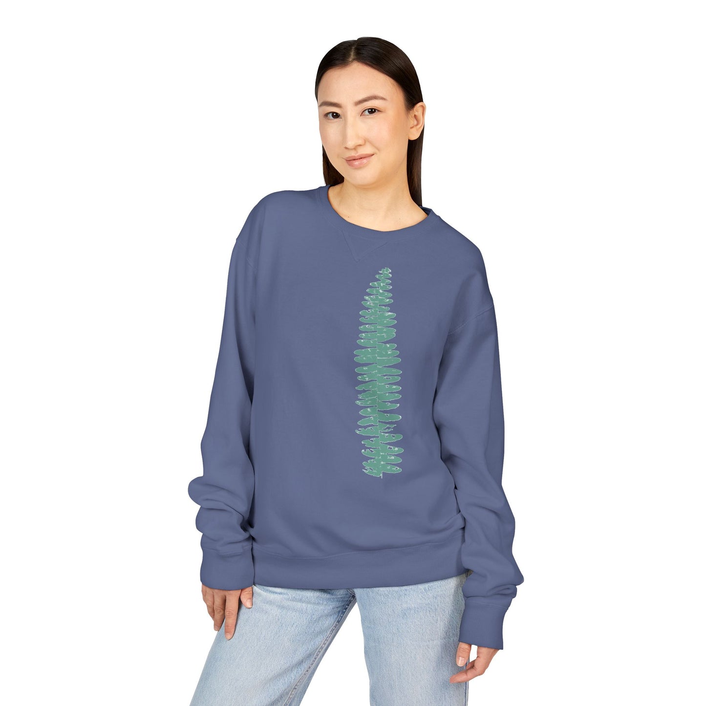 The Green Fern, Forest Bathing Sweatshirt, THE STORE, by avalove