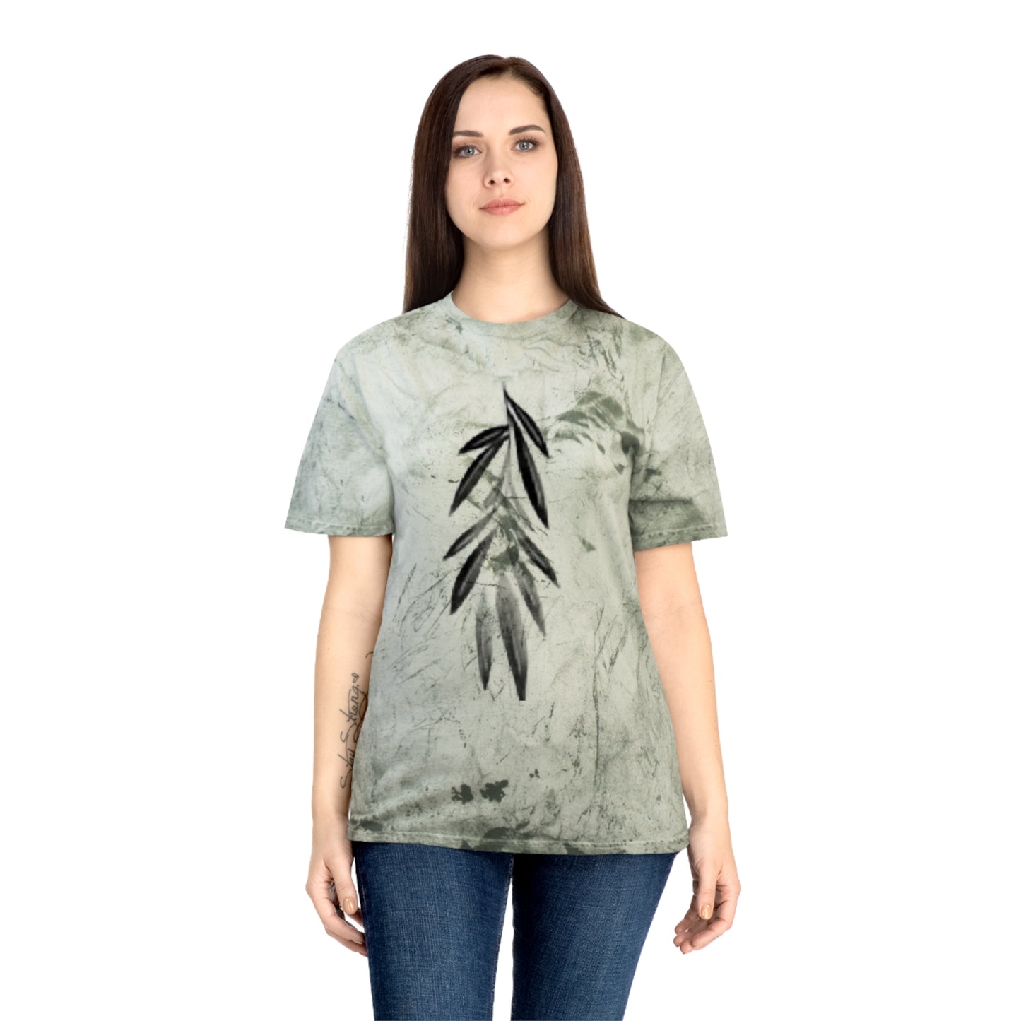 Medicine Leaf-Mono Tie Dye Tee- The Store by avalove