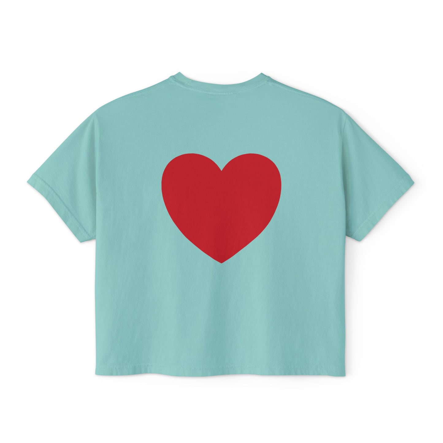 I Have a Big Heart Women's Boxy Tee- Many Colors
