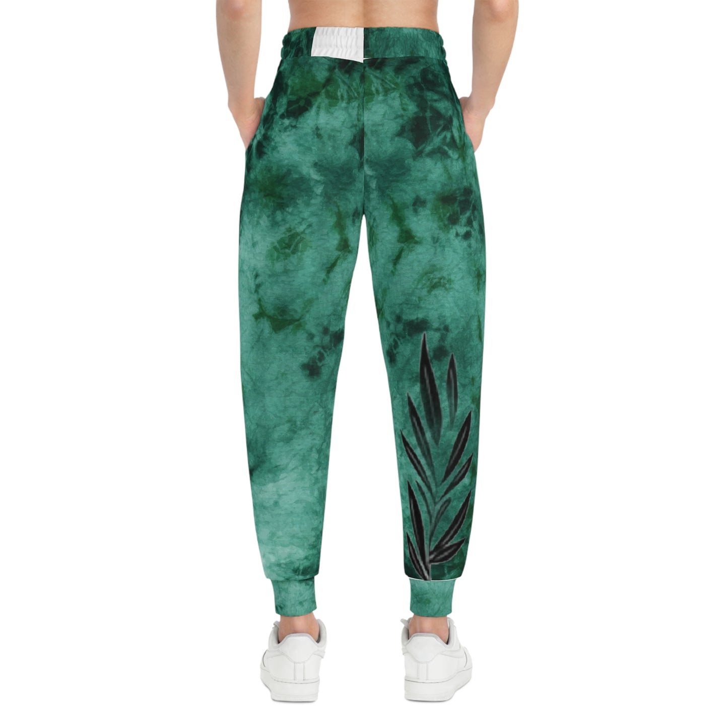 Medicine Leaf Joggers- Teal Mono Tie Dye- The Store, by avalove