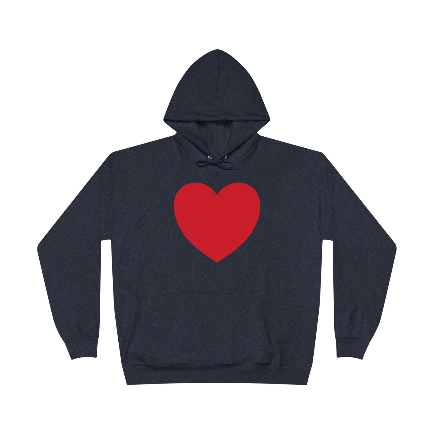I WEAR MY HEART ON MY SLEEVE Unisex EcoSmart® Pullover Hoodie Sweatshirt