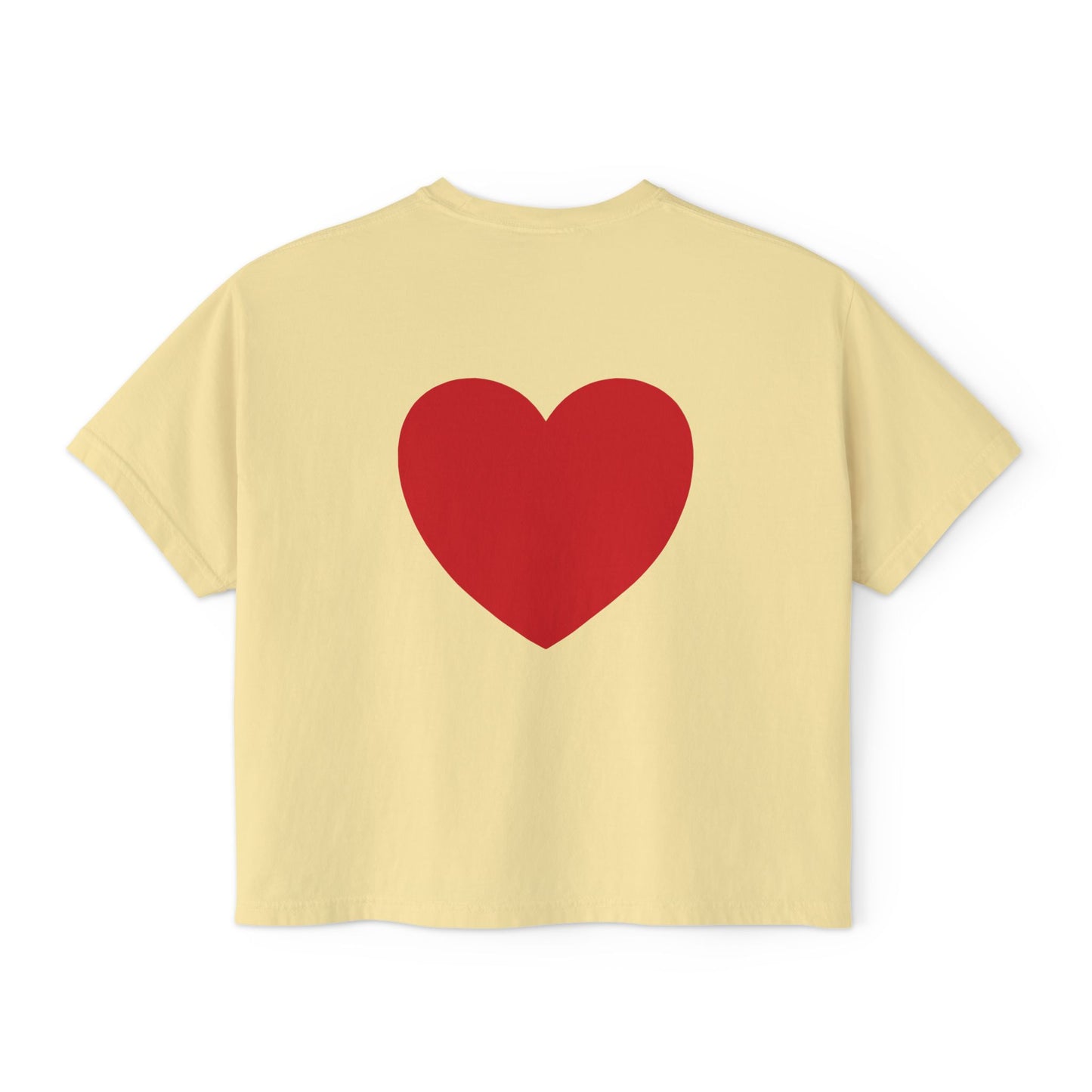 I Have a Big Heart Women's Boxy Tee- Many Colors