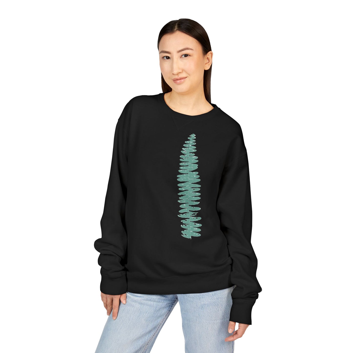 The Green Fern, Forest Bathing Sweatshirt, THE STORE, by avalove