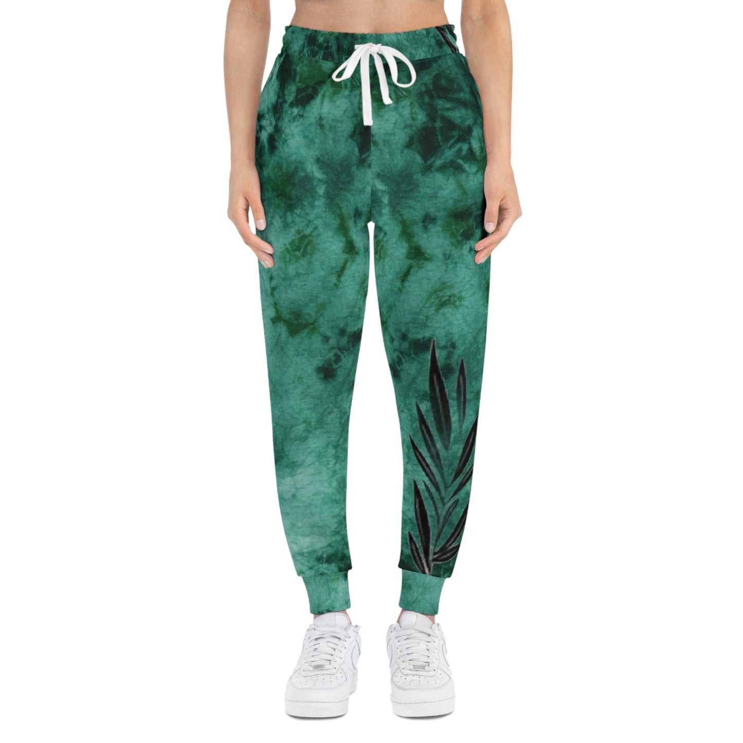 Medicine Leaf Joggers- Teal Mono Tie Dye- The Store, by avalove