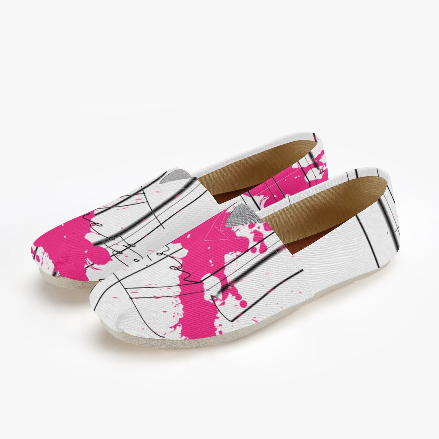 There Are Waterlilies Slip On Sneakers