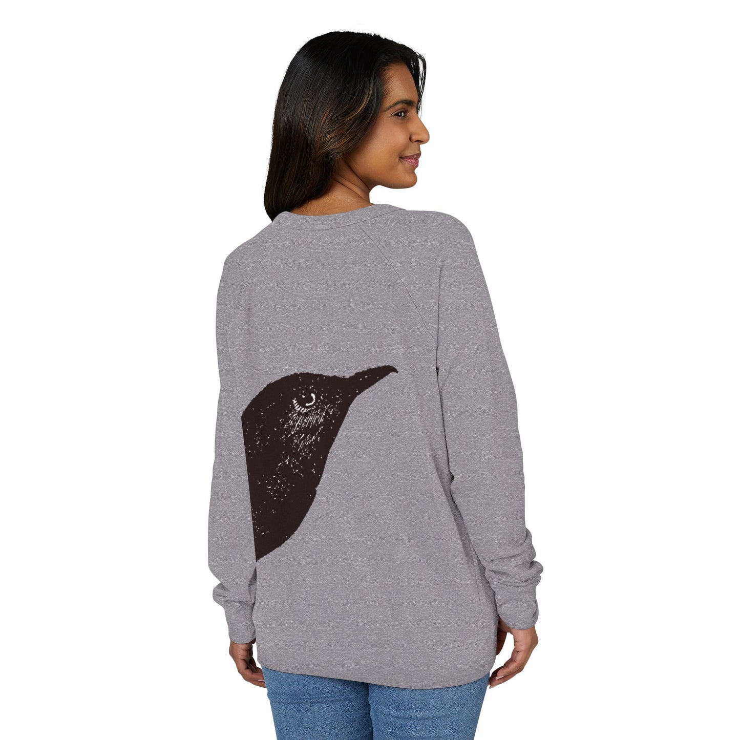 Two Birds Unisex French Terry Raglan Crewneck- The Store by avalove