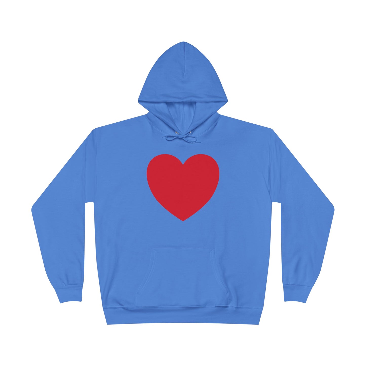I WEAR MY HEART ON MY SLEEVE Unisex EcoSmart® Pullover Hoodie Sweatshirt