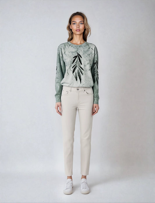 The Medicine Leaf: Mono Tie Dye Crewneck Sweatshirt - The Store, by avalove