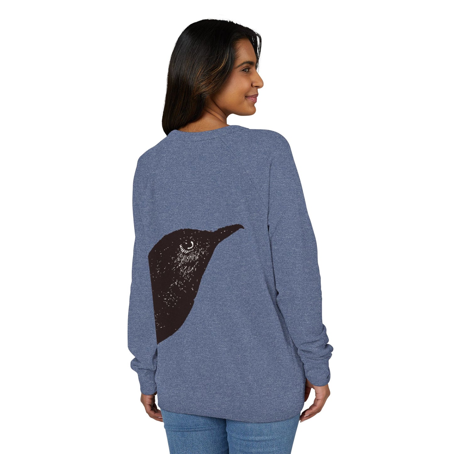 Two Birds Unisex French Terry Raglan Crewneck- The Store by avalove