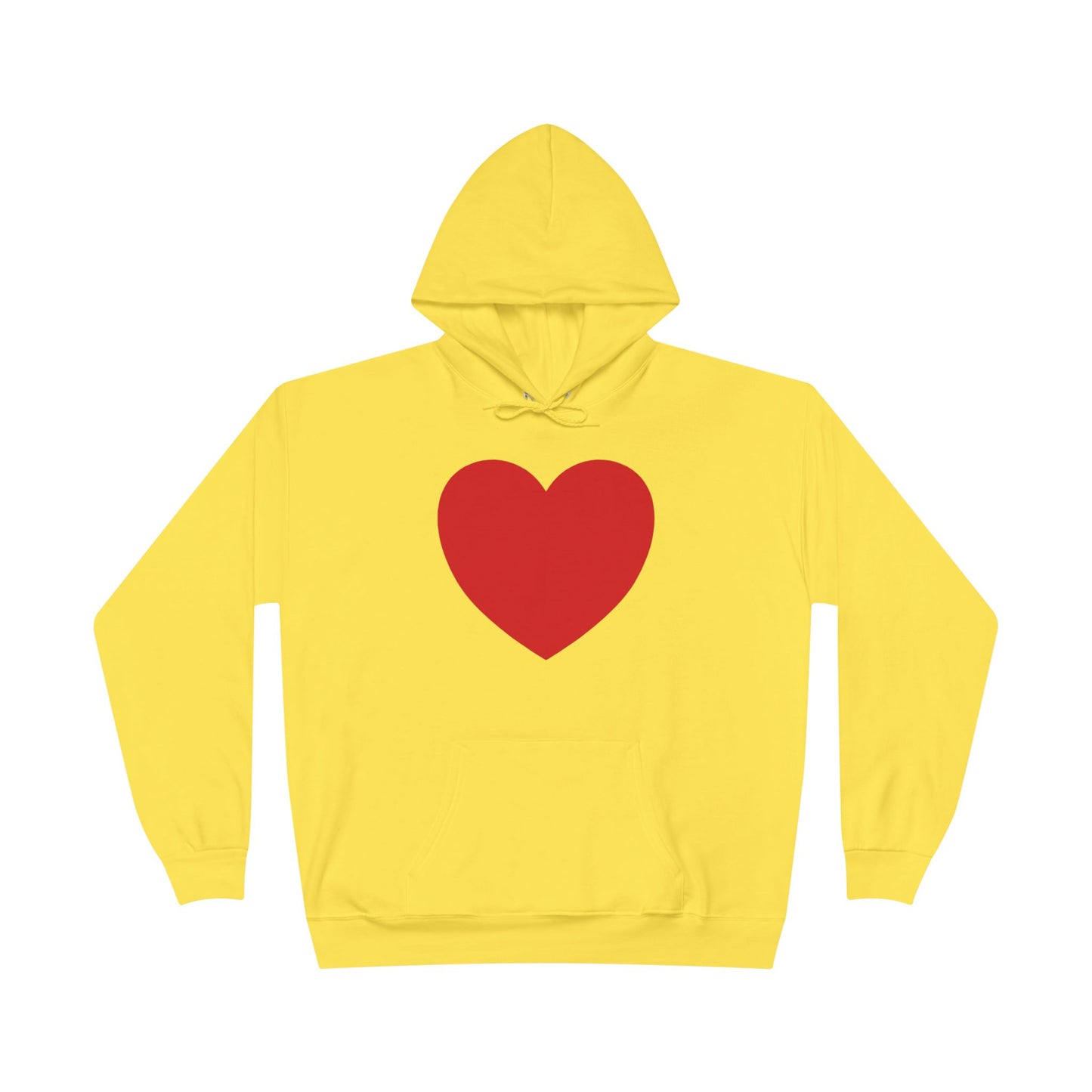 I WEAR MY HEART ON MY SLEEVE Unisex EcoSmart® Pullover Hoodie Sweatshirt