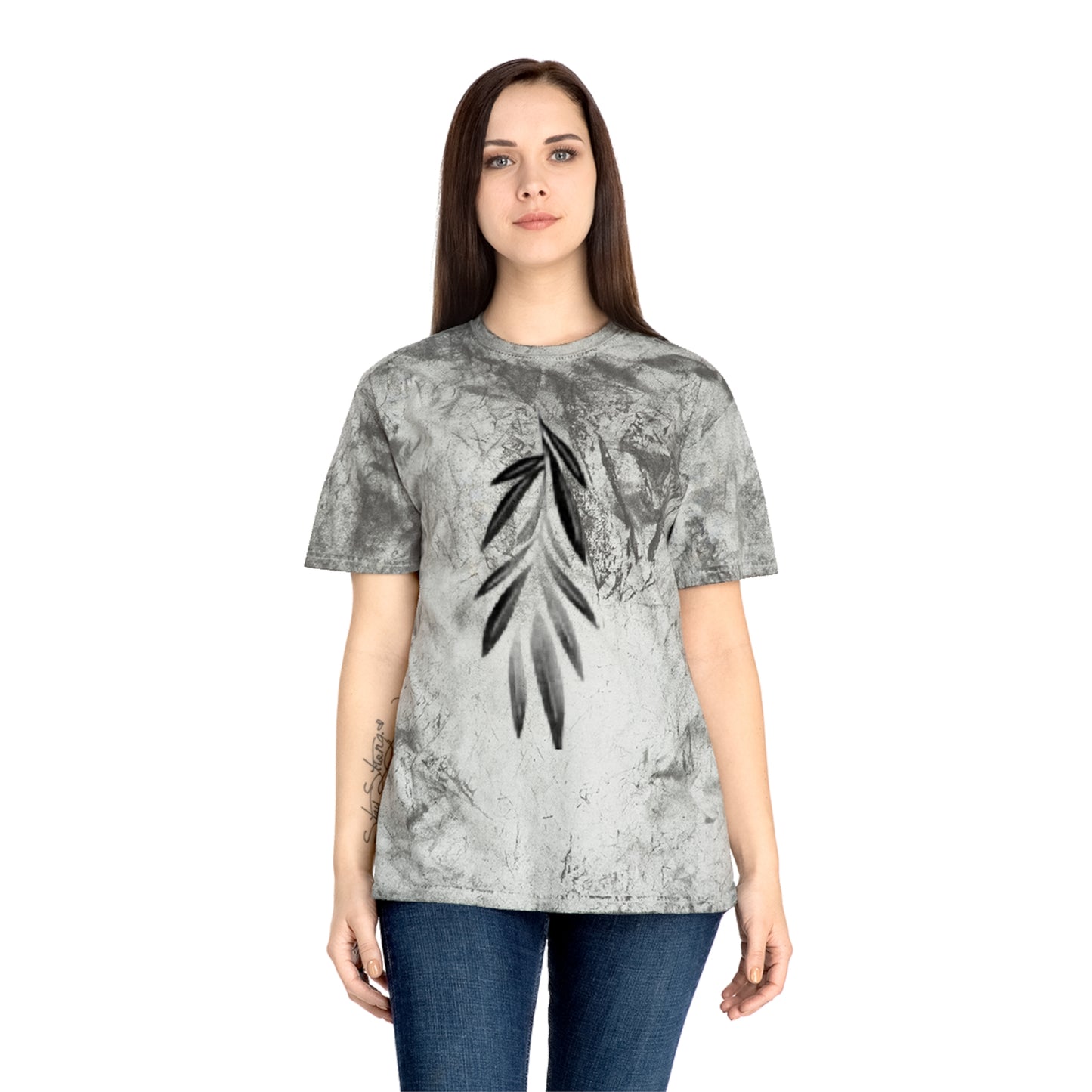 Medicine Leaf-Mono Tie Dye Tee- The Store by avalove