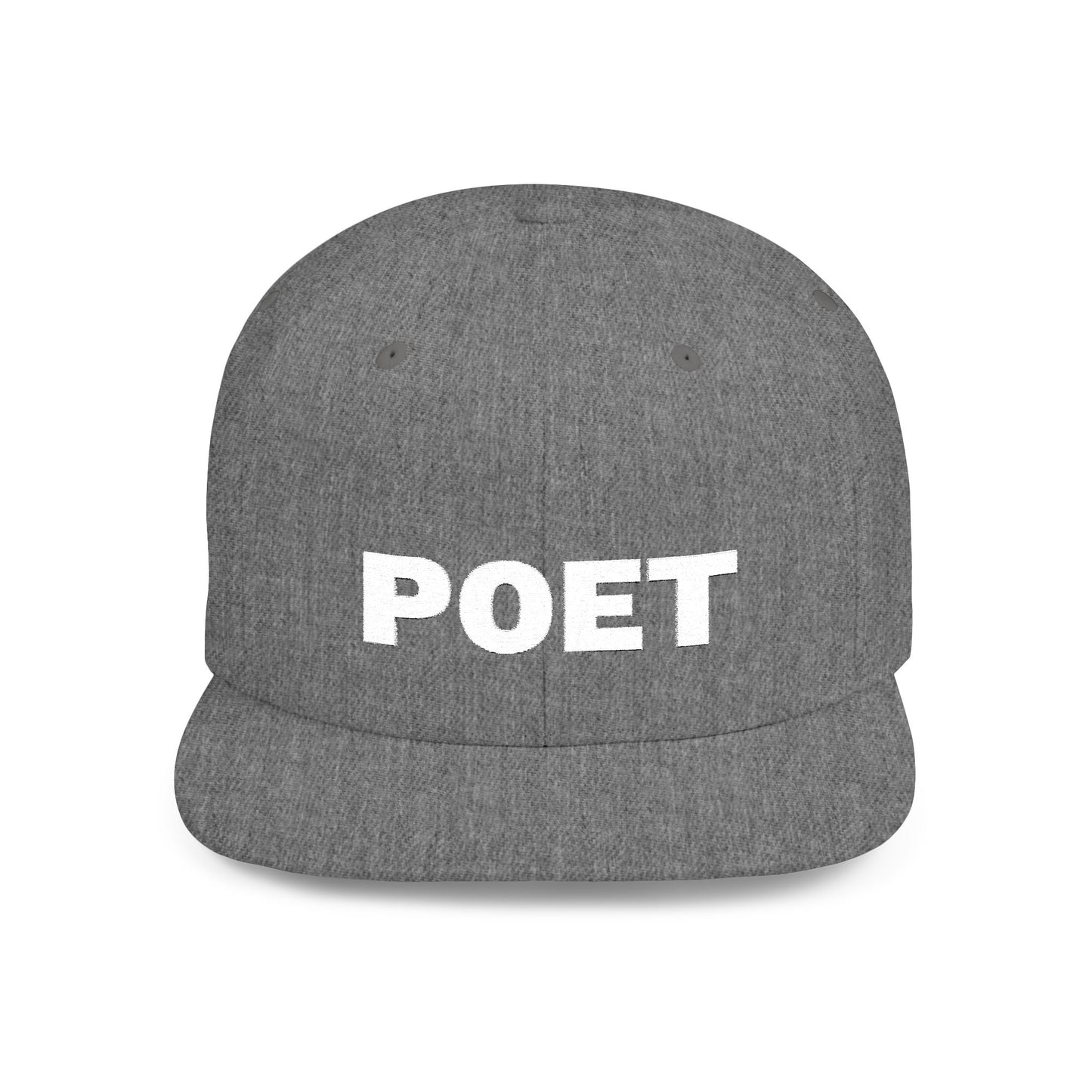 POET Flat Bill Snapback Hat