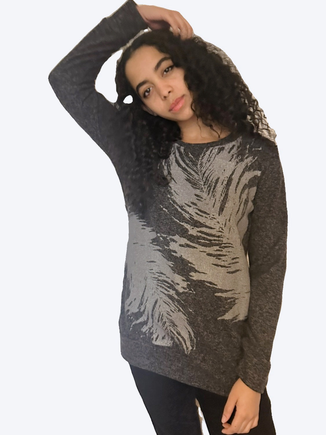 Writer's Quill Tunic Lightweight Sweater