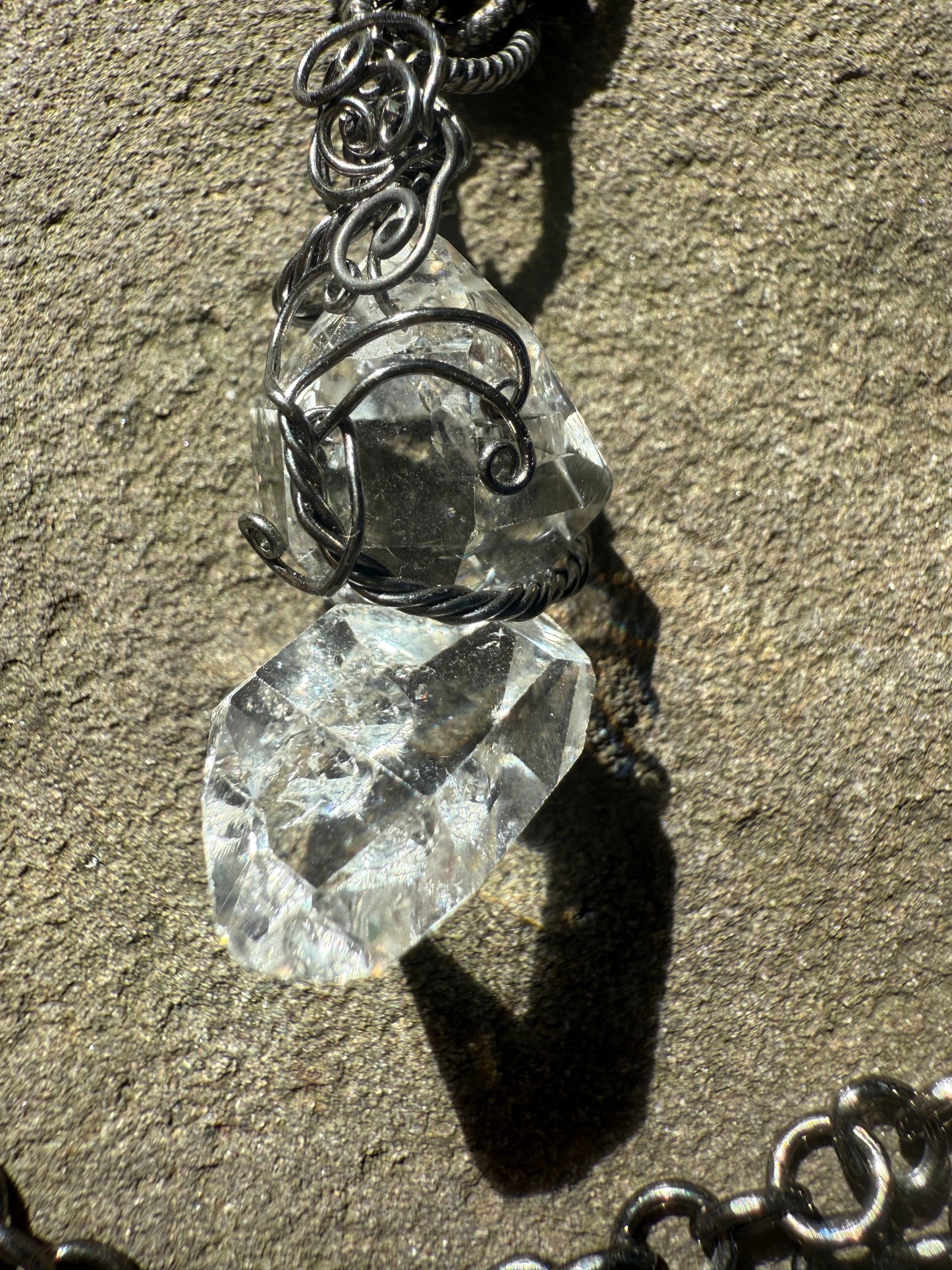 Herkimer Diamond Talisman: Soul Mates