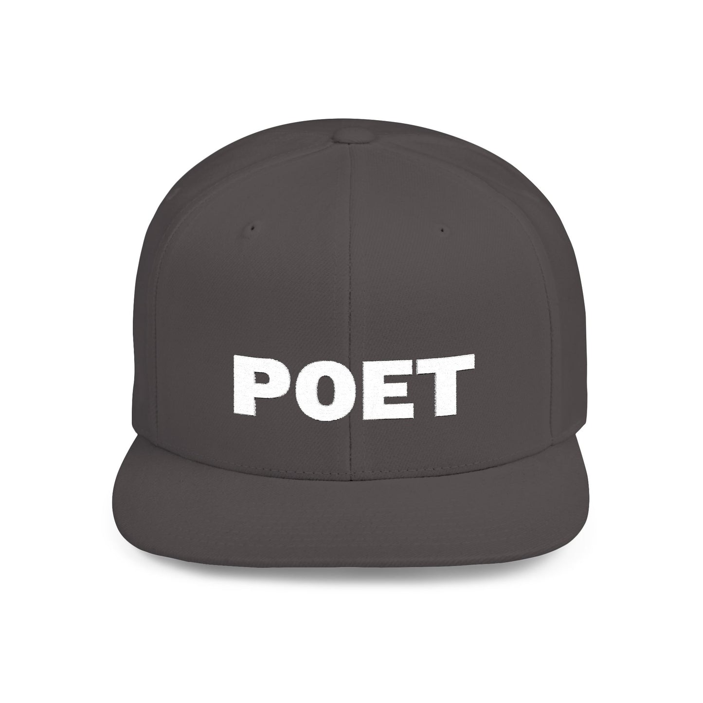 POET Flat Bill Snapback Hat