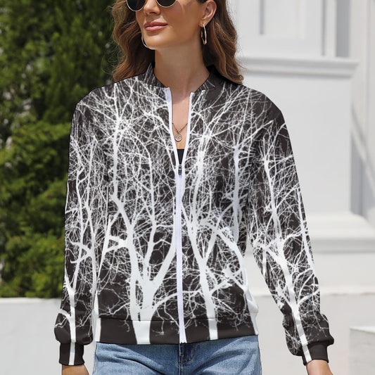 Classic Fairytale Tree Women's Zipper Jacket
