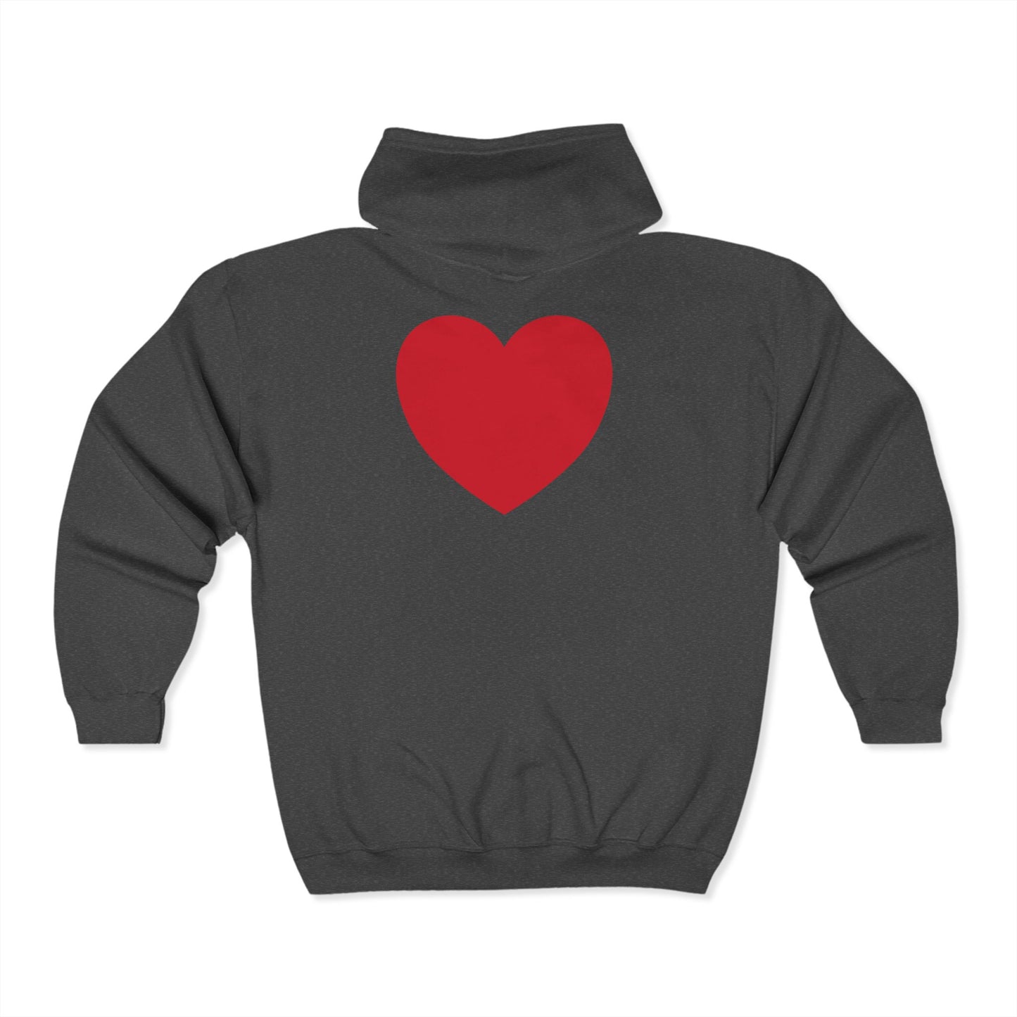 Have a Heart Heavy Blend™ Full Zip Hooded Sweatshirt- many colors