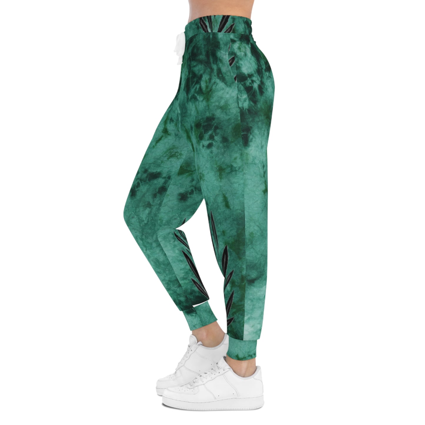 Medicine Leaf Joggers- Teal Mono Tie Dye- The Store, by avalove