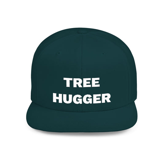 Tree Hugger Flat Bill Snapback Hat