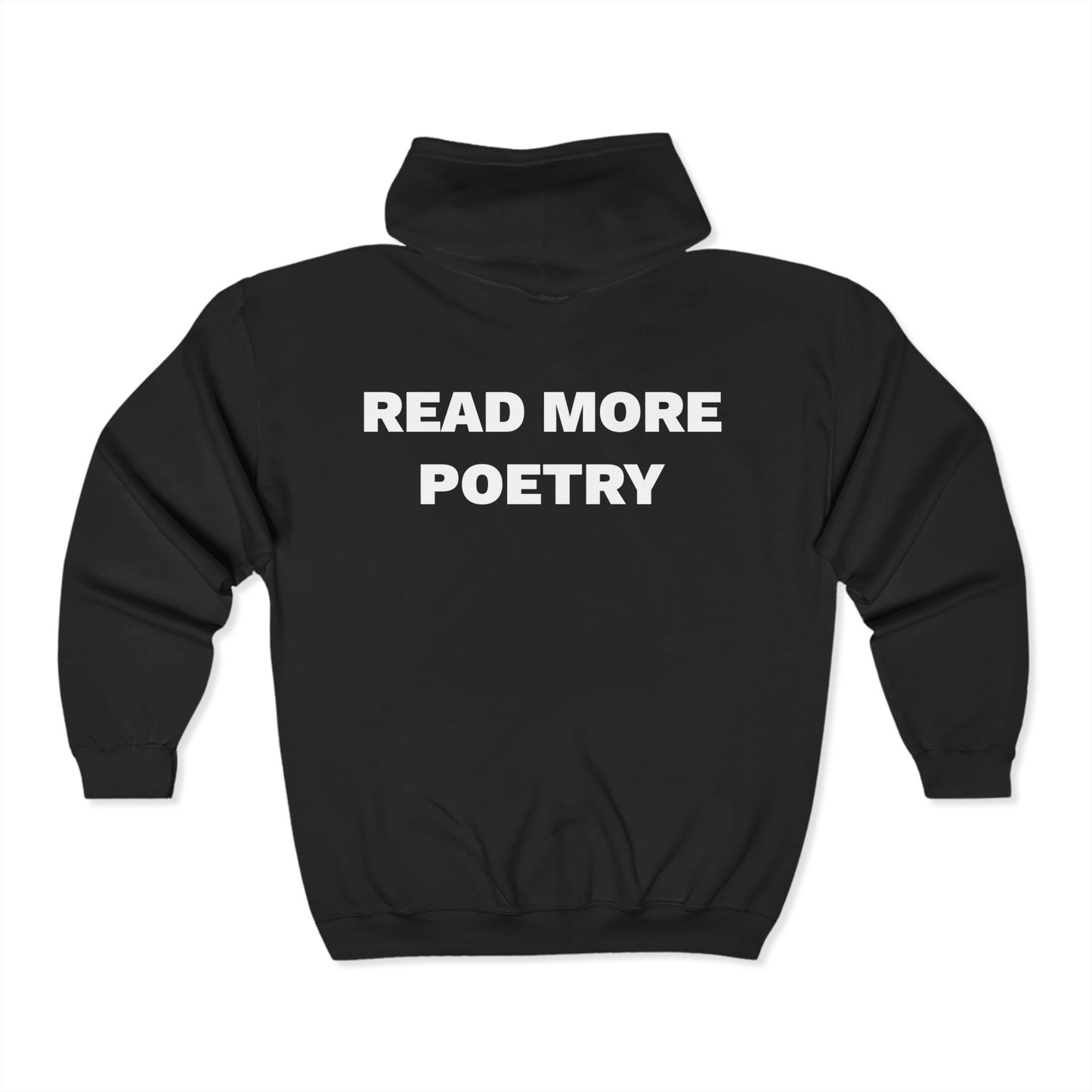 READ MORE POETRY Heavy Blend™ Full Zip Hooded Sweatshirt