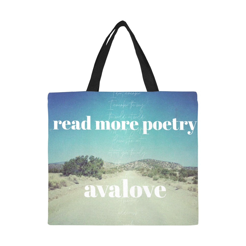 The STORE by avalove : Read More Poetry Taos Tote – avalove shop