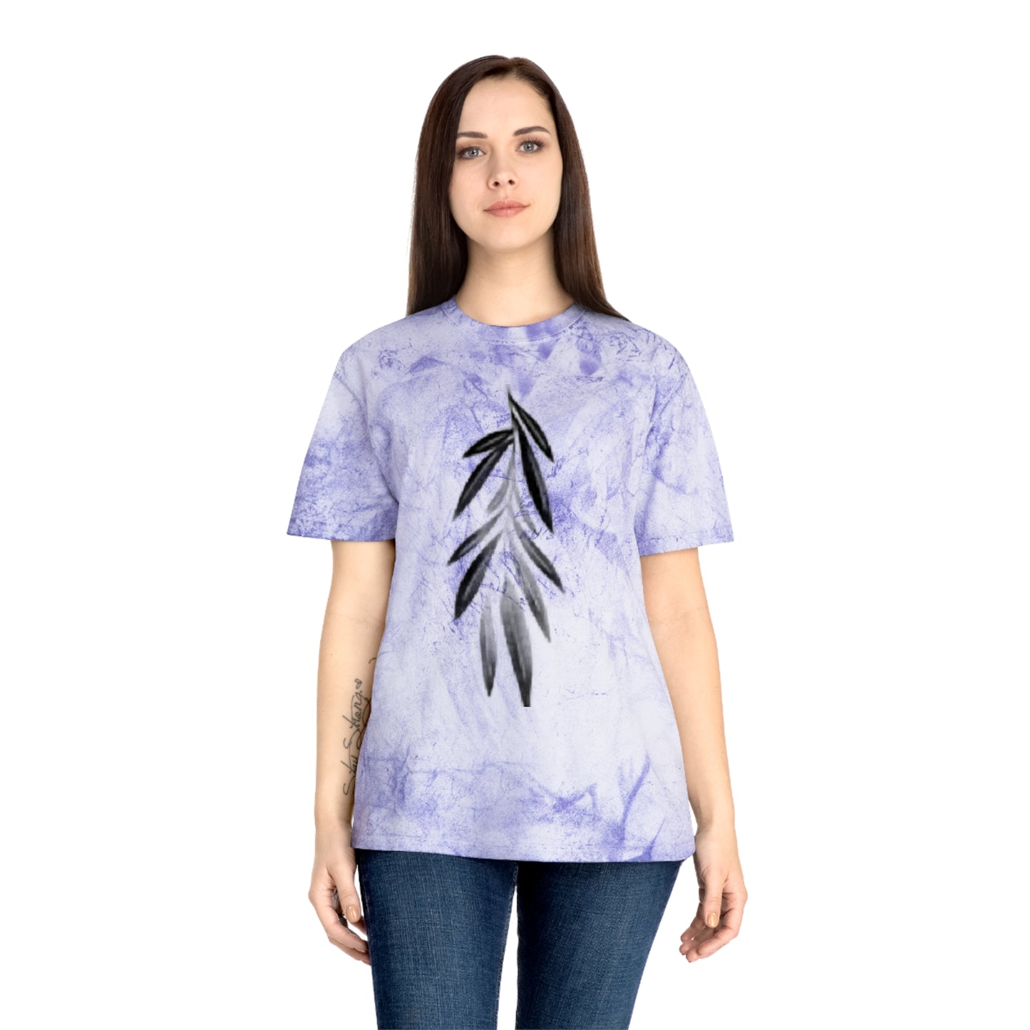 Medicine Leaf-Mono Tie Dye Tee- The Store by avalove