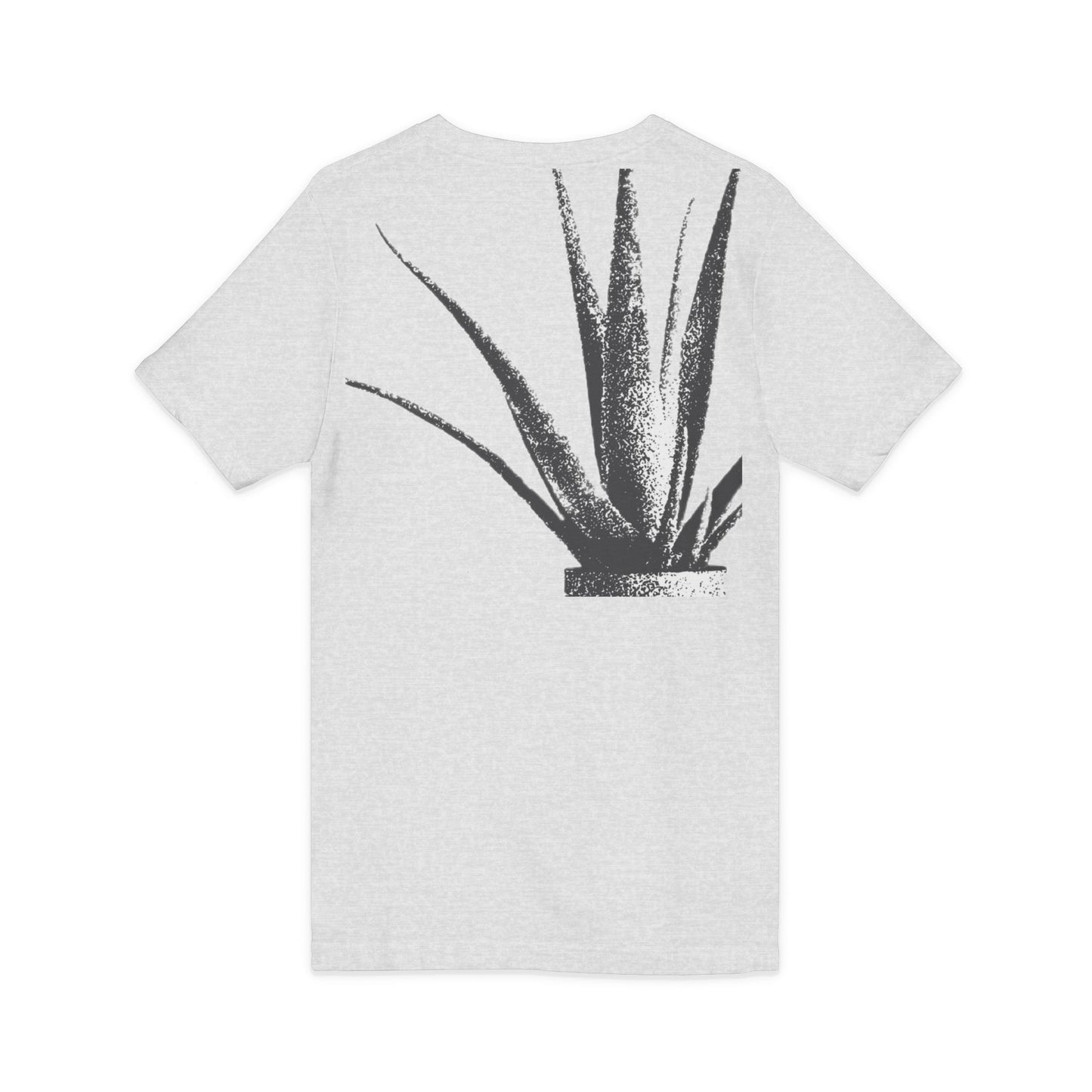 Aloe Plant V-Neck Tee — Minimalist Botanical Graphic Shirt, THE STORE by avalove