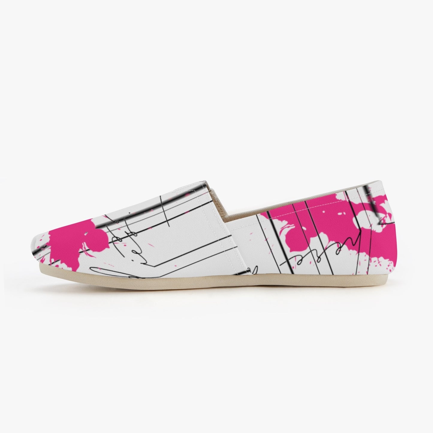 There Are Waterlilies Slip On Sneakers