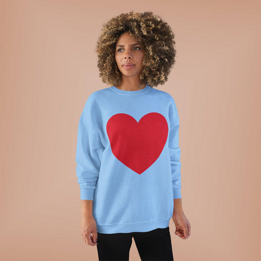 Have a Heart Unisex EcoSmart® Crewneck Sweatshirt- many colors